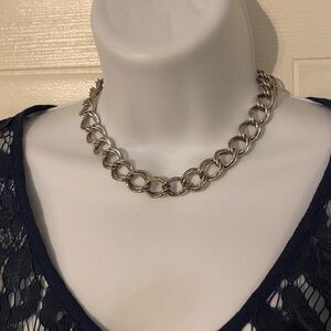 Vintage Marino silver choker 14 inch necklace MCM Retro Classic Grunge choker